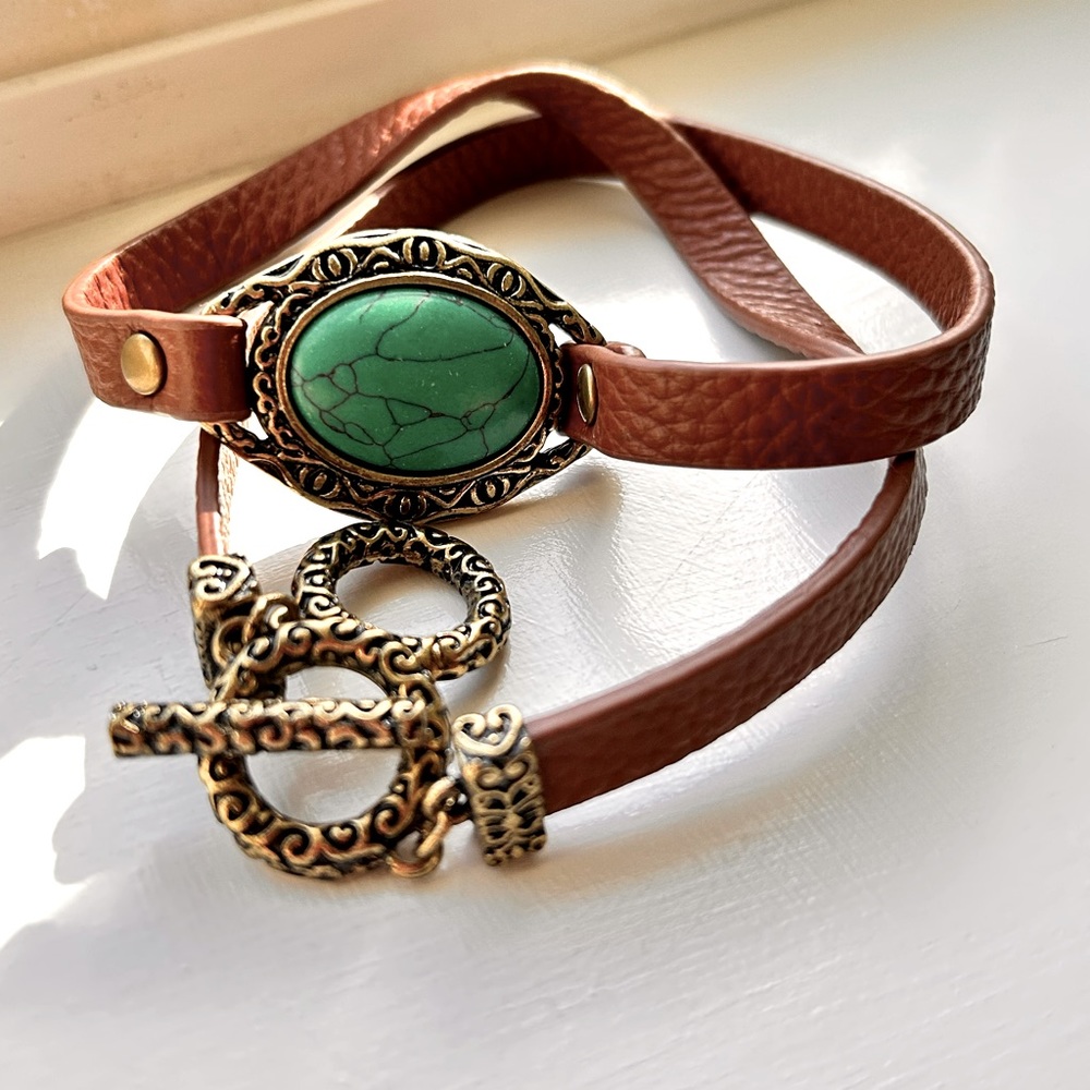 Wrap bracelet reversible